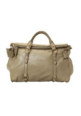 VITELLO FOLD OVER SATCHEL