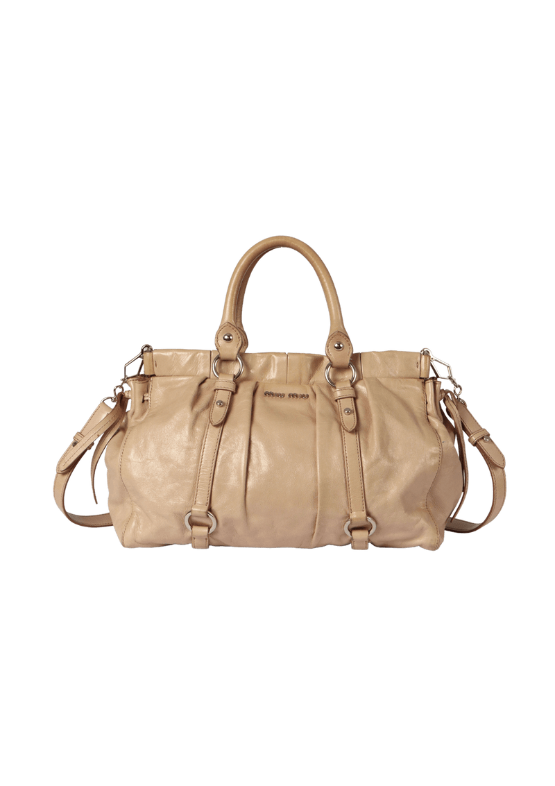 VITELLO LUX SATCHEL BAG