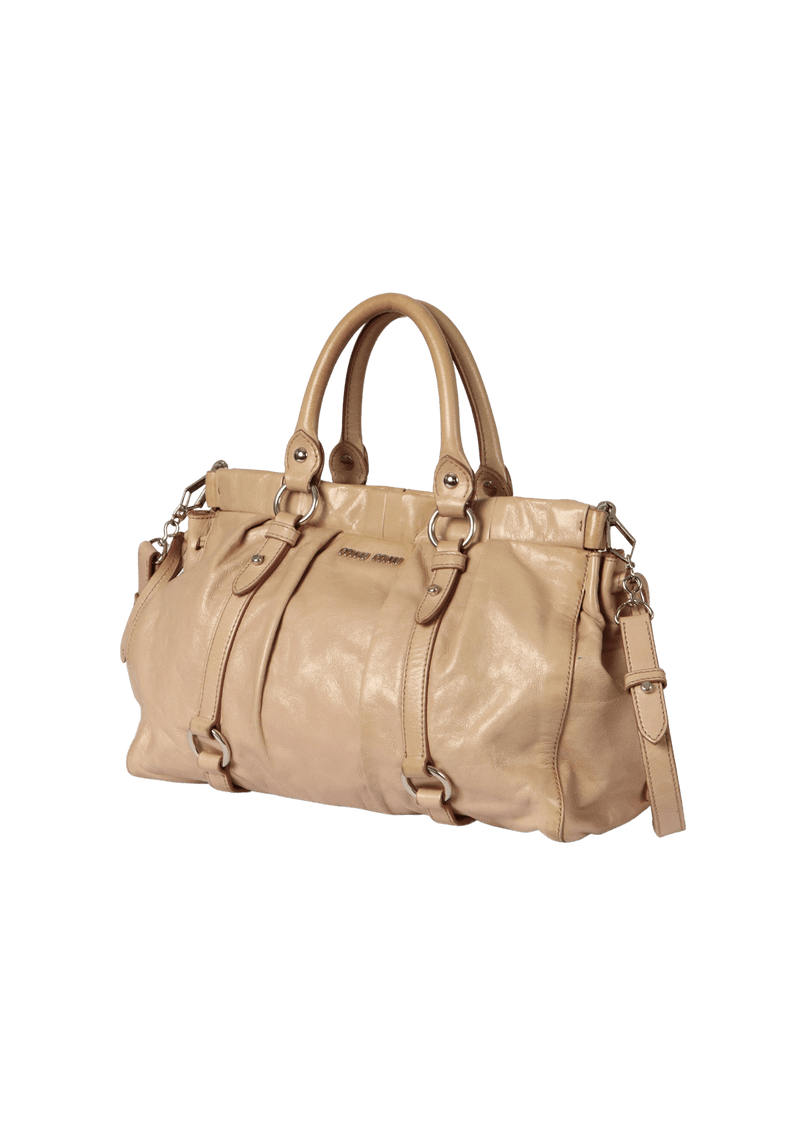 VITELLO LUX SATCHEL BAG