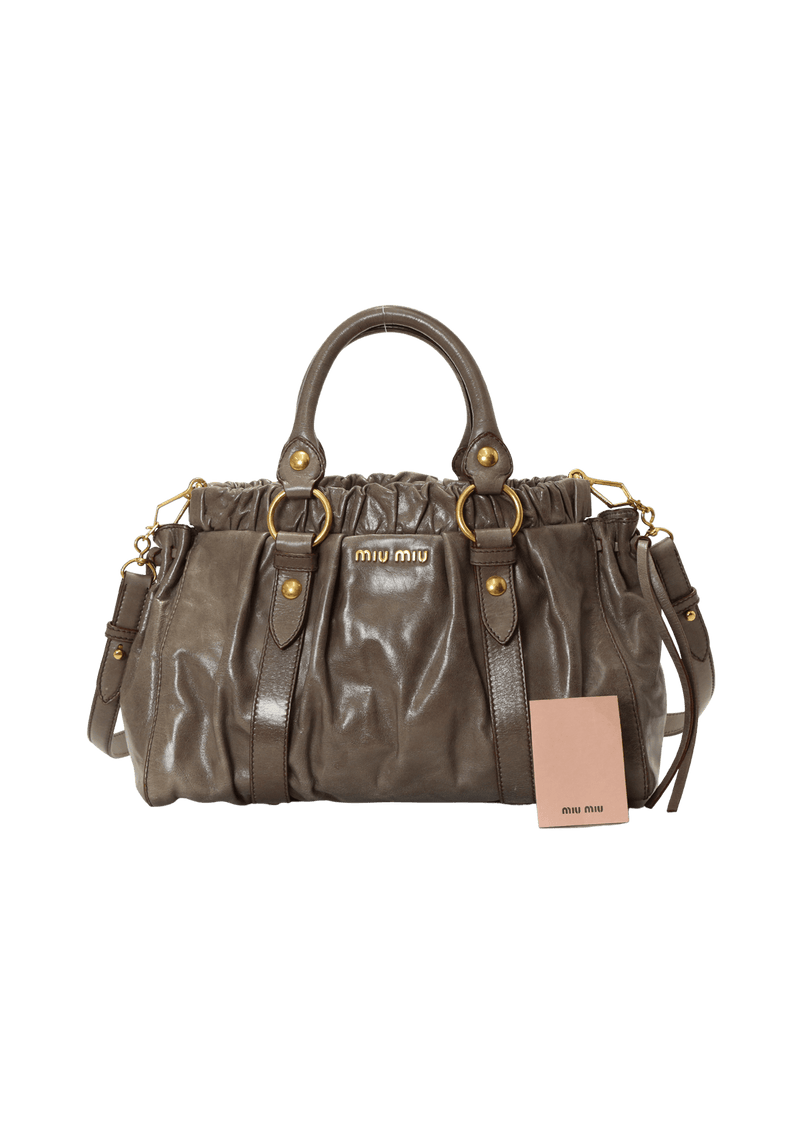 VITELLO LUX SATCHEL BAG