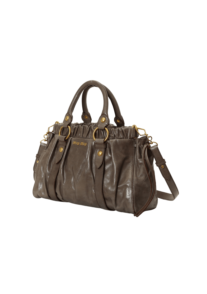 VITELLO LUX SATCHEL BAG