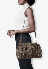 VITELLO LUX SATCHEL BAG