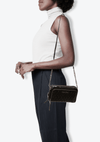 VITELLO SHINE DOUBLE ZIP BAG