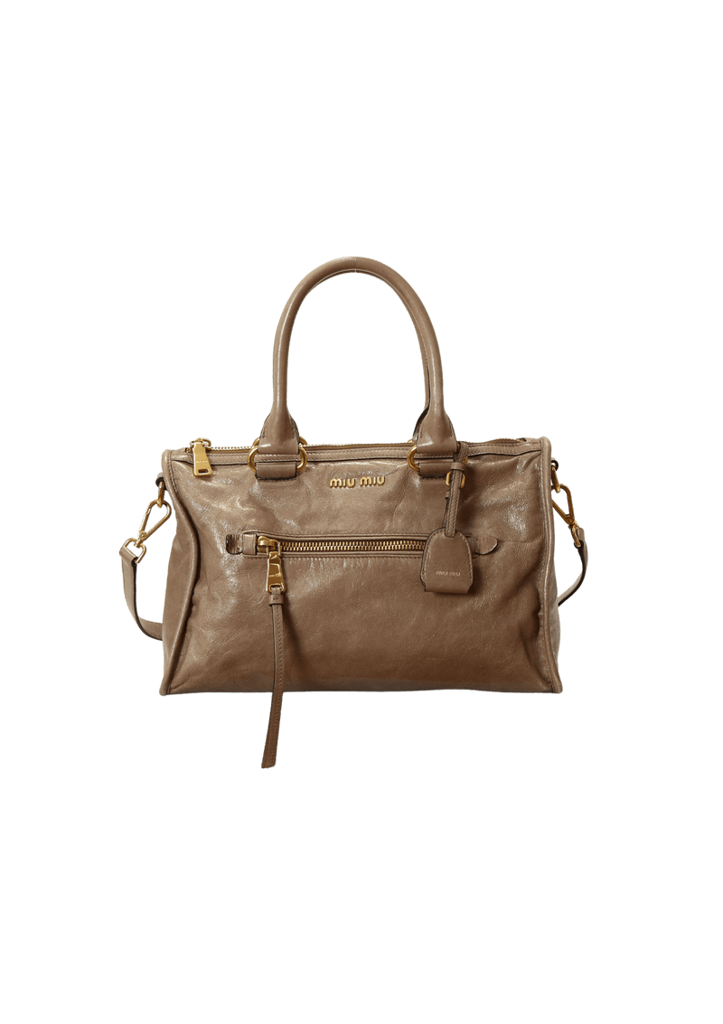 VITELLO SHINE SATCHEL