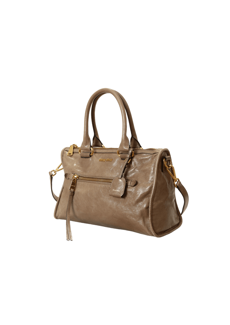 VITELLO SHINE SATCHEL