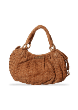 WOVEN LEATHER LAGUNA