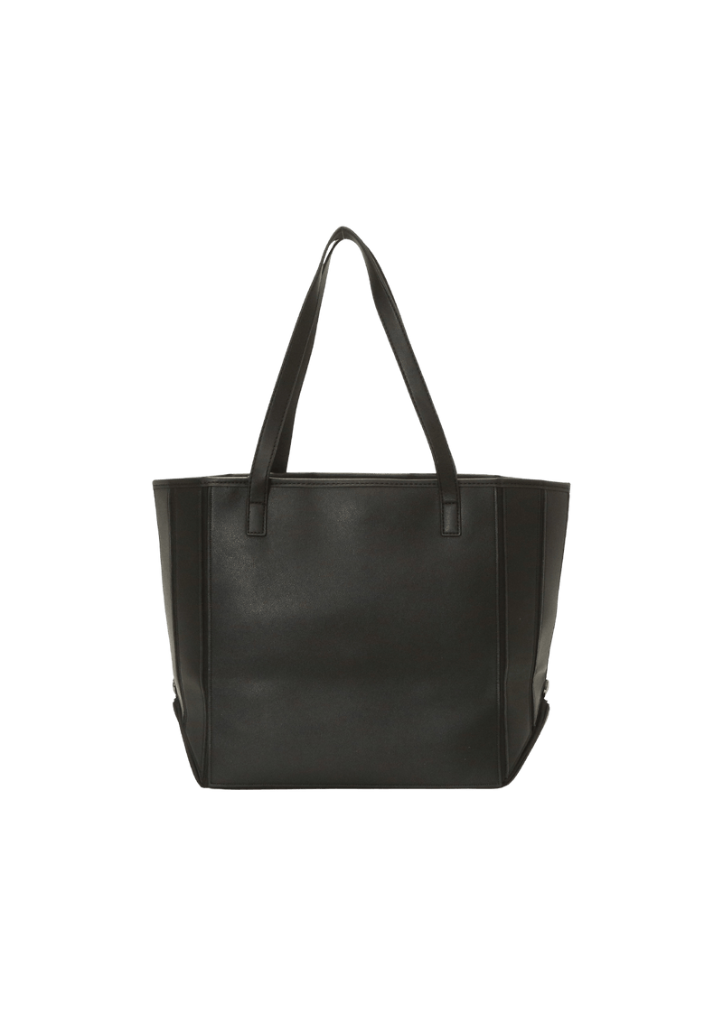 LEATHER LOGO BAG