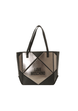 LEATHER LOGO BAG