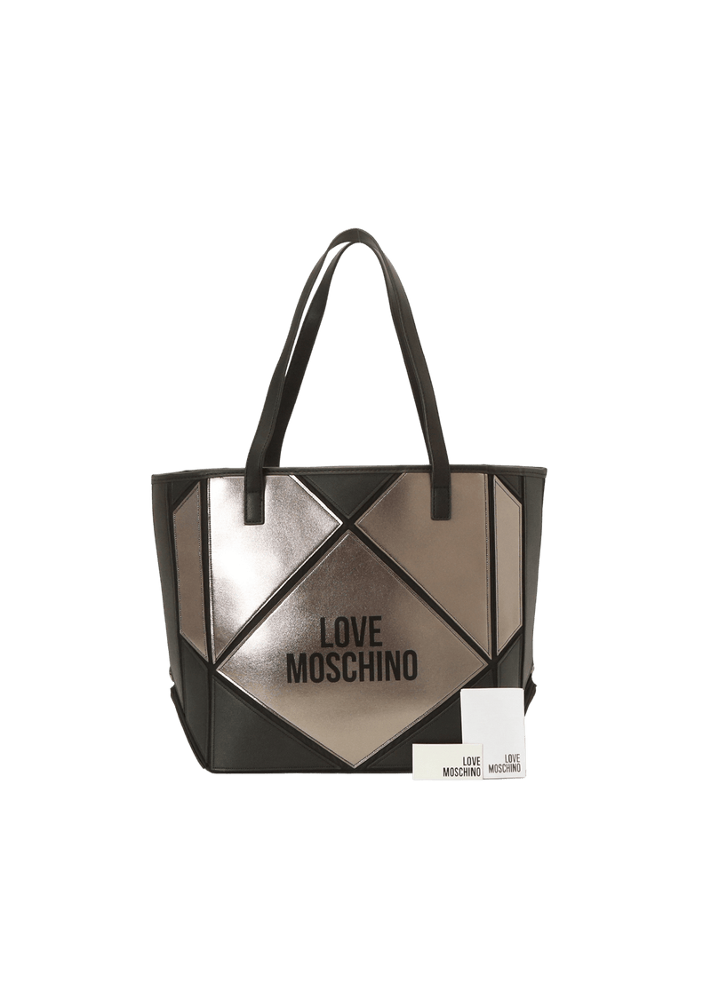 LEATHER LOGO BAG