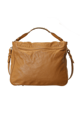 LEATHER FLAP BAG