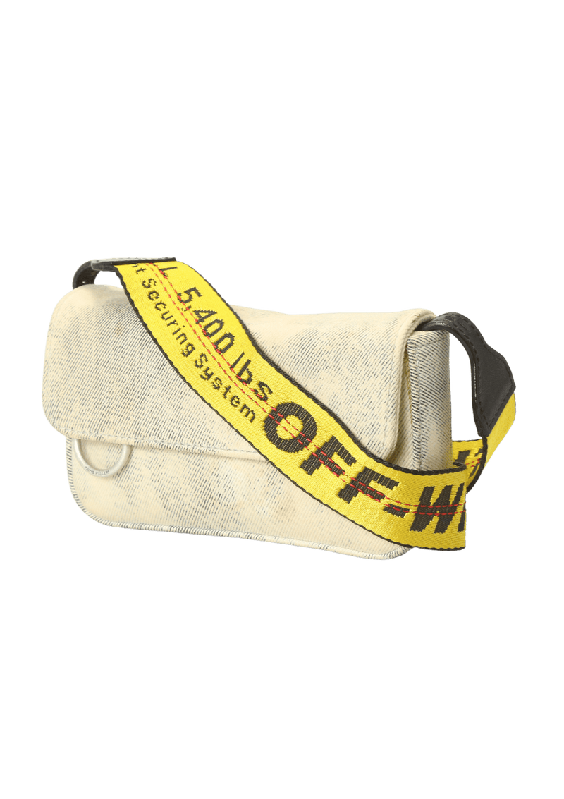 Off white denim discount bag