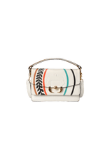LEATHER FLAP BAG