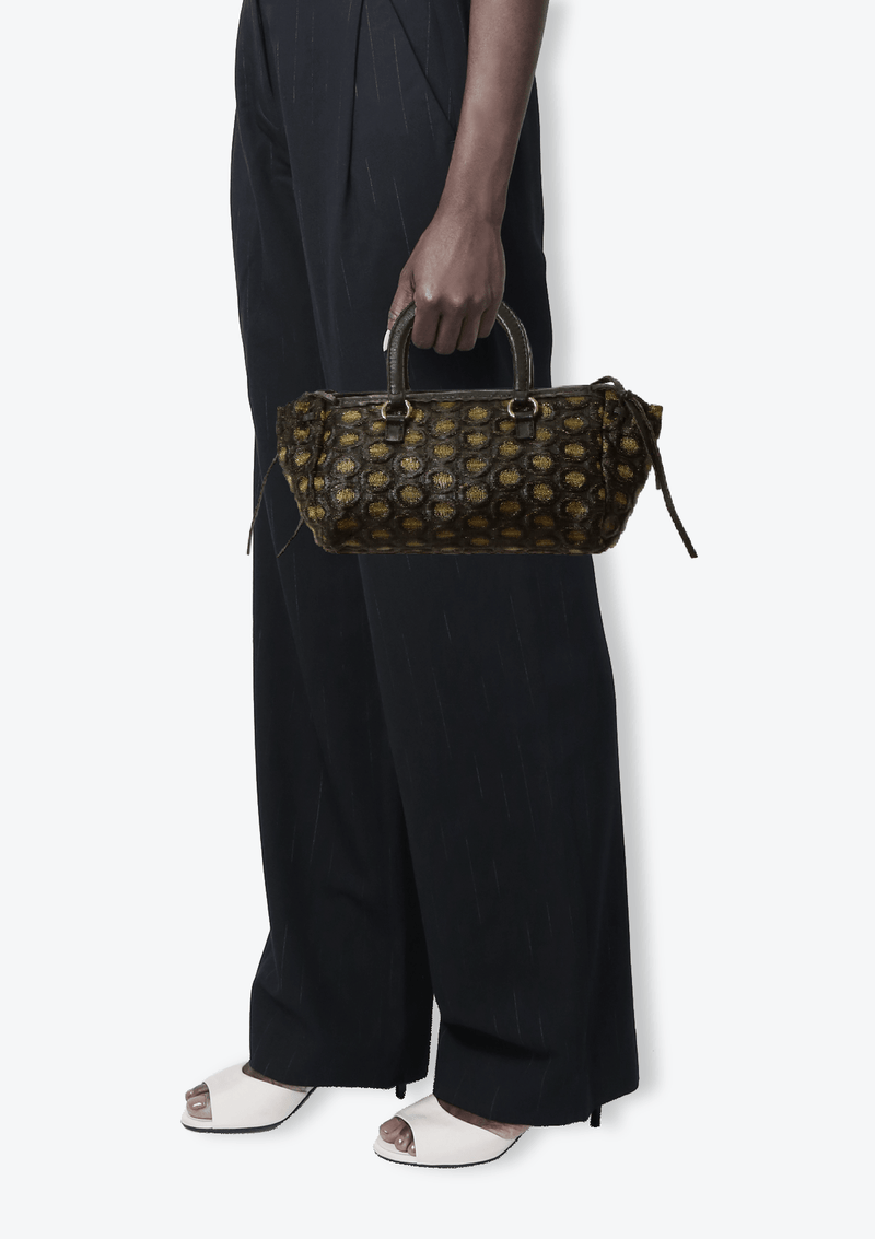 BROCADE HANDLE BAG