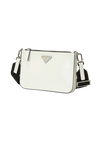 BRUSHED LEATHER SHOULDER BAG