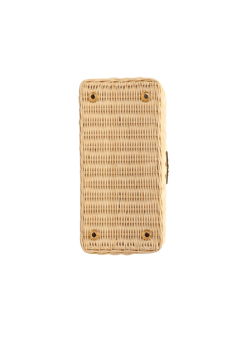 CANAPA TRIMMED MIDOLLINO WICKER