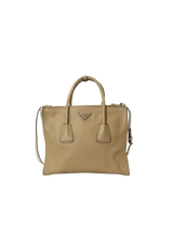 CITY CALF DOUBLE ZIP BAG