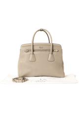 CITY CALF SATCHEL