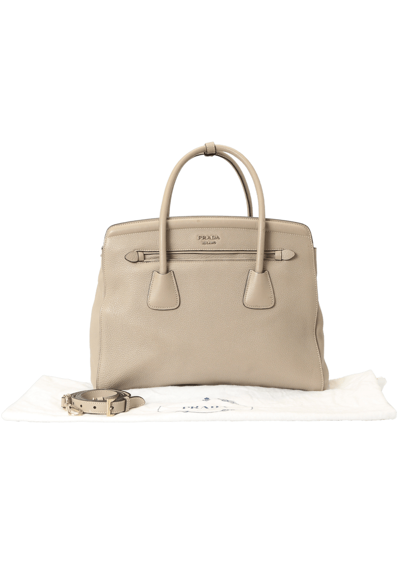 CITY CALF SATCHEL