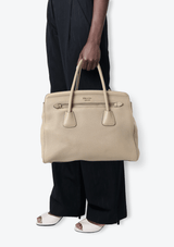 CITY CALF SATCHEL