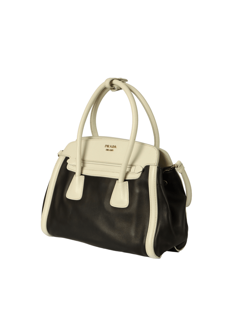 CUIR FRAME TOTE