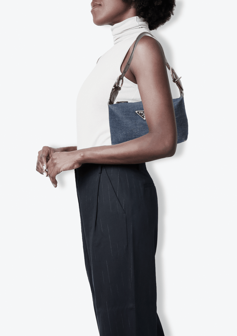 DENIM SHOULDER BAG