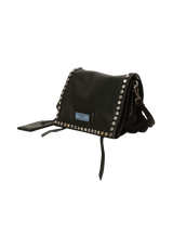 GLACE CALF STUDDED ETIQUETTE