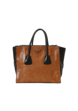 GLACE CALF TWIN TOTE
