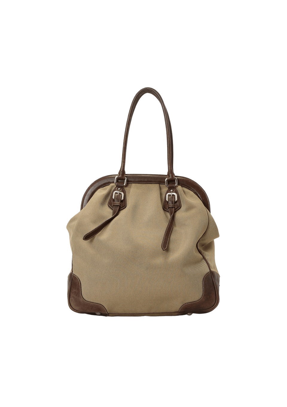 Bolsa Prada Jacquard Canapa Bag Bege Original – Gringa