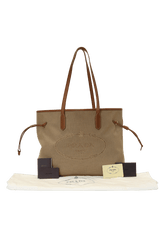 JACQUARD LOGO TOTE