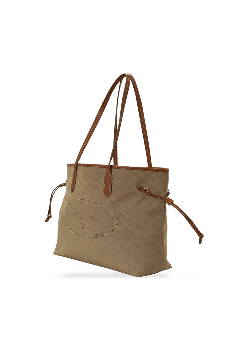 JACQUARD LOGO TOTE