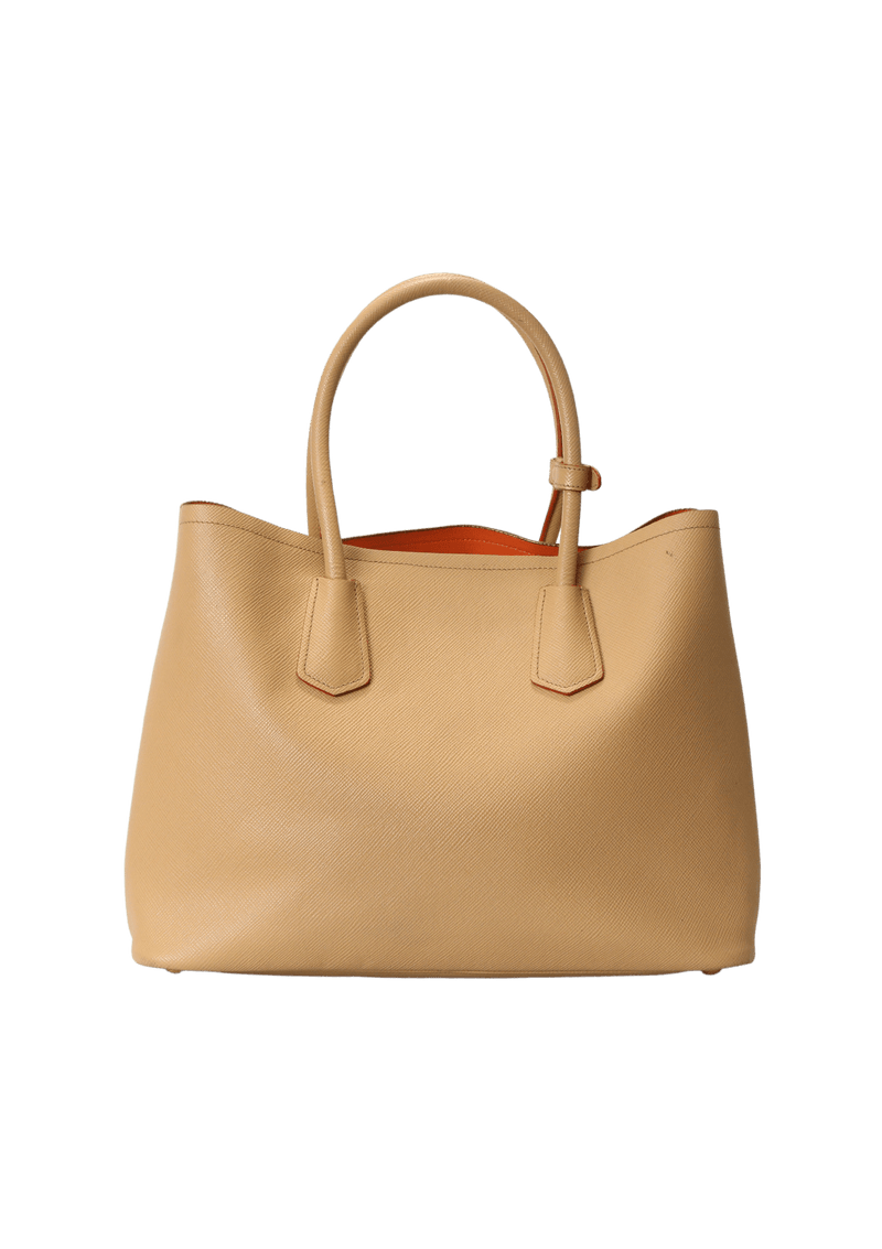 LARGE SAFFIANO CUIR DOUBLE TOTE