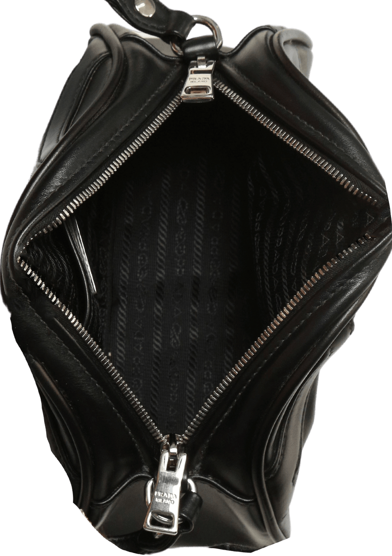 LEATHER BOWLING BAG