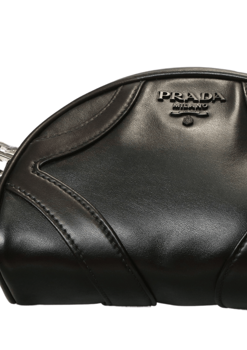 LEATHER BOWLING BAG