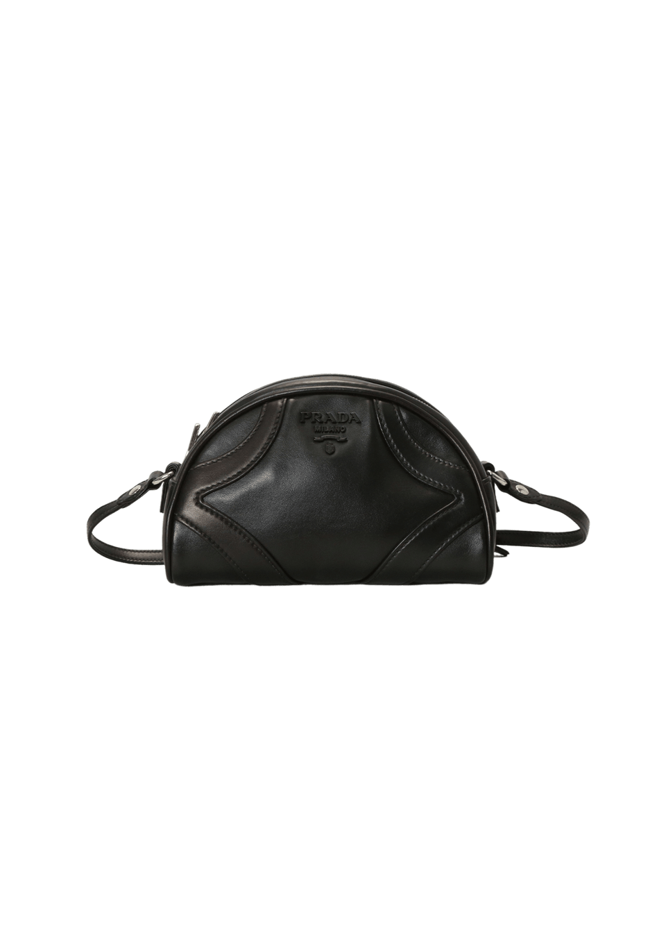 Bolsa Prada Leather Bowling Bag Preta Original – Gringa