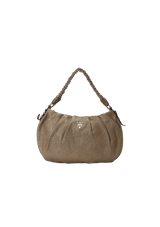 LEATHER CHAIN STRAP HOBO