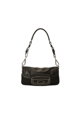 LEATHER FLAP BAG