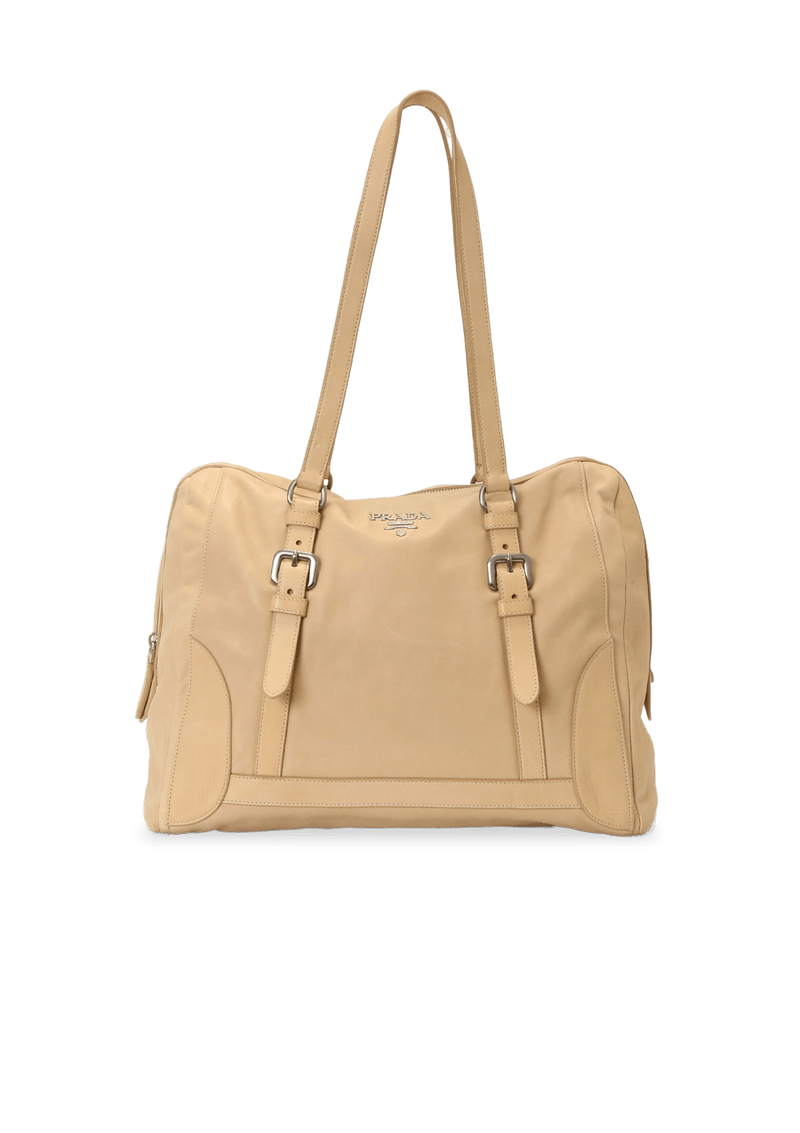 LEATHER SHOULDER BAG