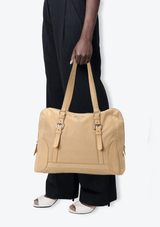 LEATHER SHOULDER BAG