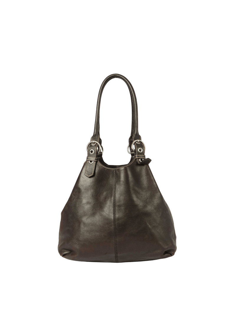 LEATHER SHOULDER BAG