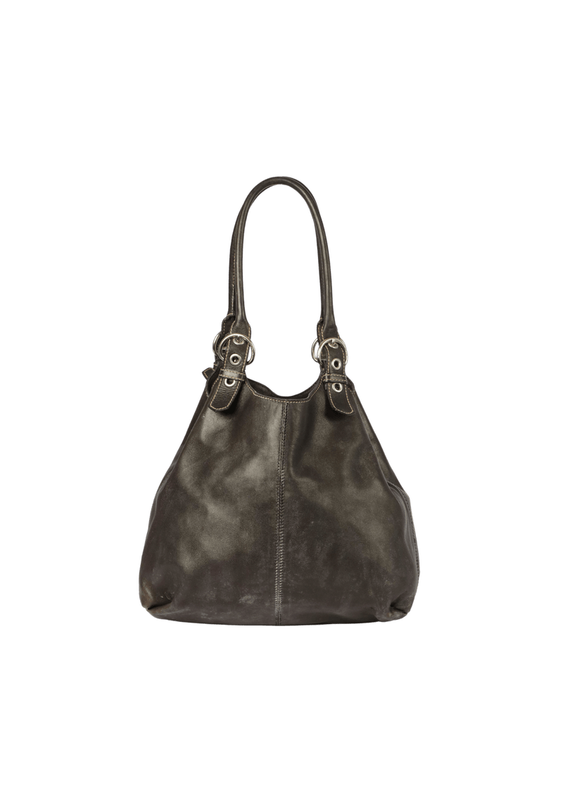 LEATHER SHOULDER BAG