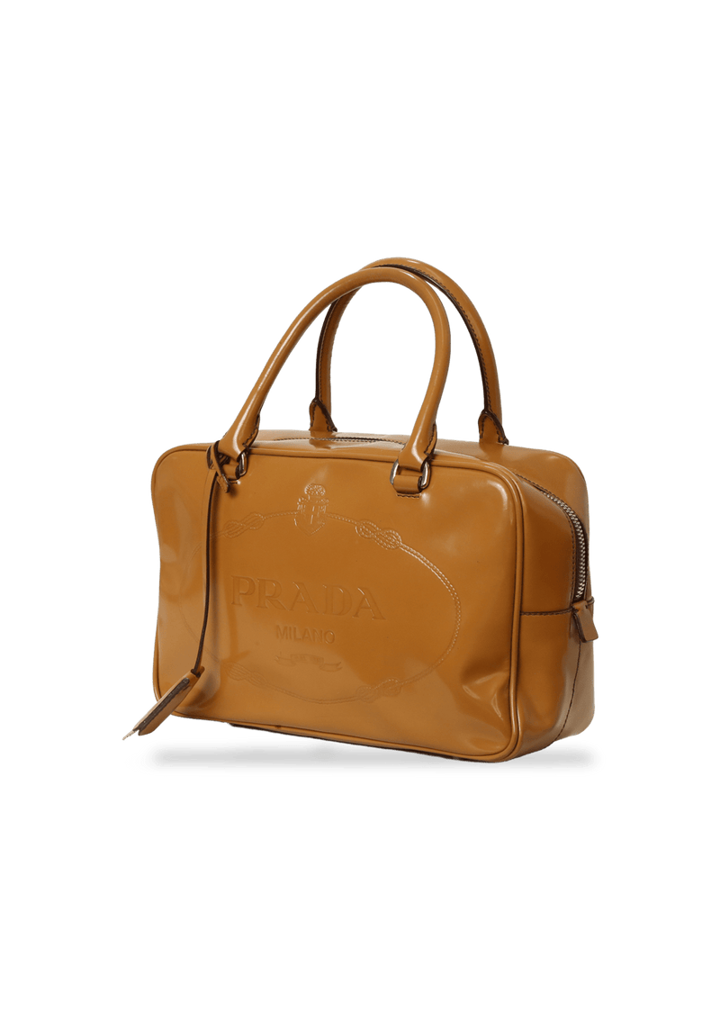 Bolsa Prada Deerskin Satchel Marrom – Gringa