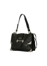 MEDIUM CITY CALF & SAFFIANO CAHIER BAG