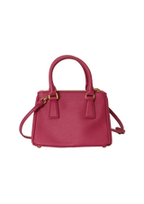 MINI SAFFIANO DOUBLE ZIP GALLERIA