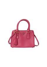 MINI SAFFIANO DOUBLE ZIP GALLERIA