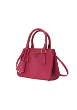 MINI SAFFIANO DOUBLE ZIP GALLERIA