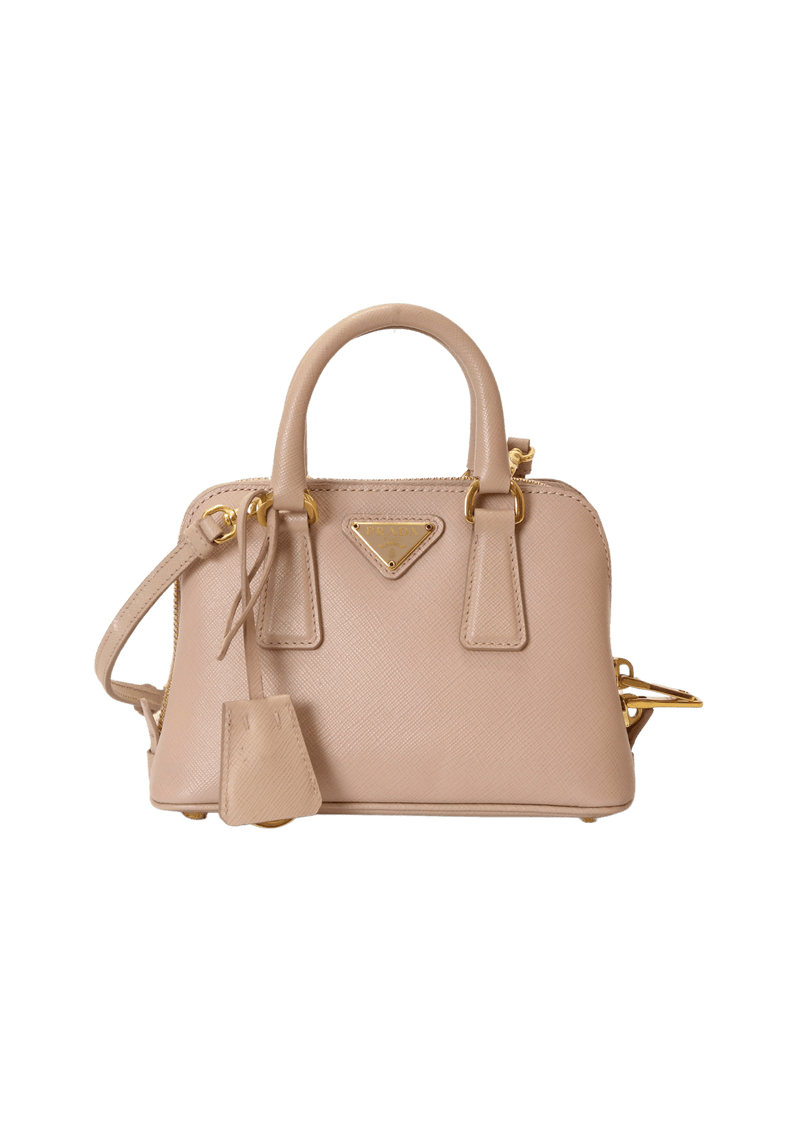 Prada mini saffiano hot sale promenade bag