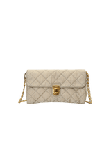 NYLON MATELASSE CROSSBODY