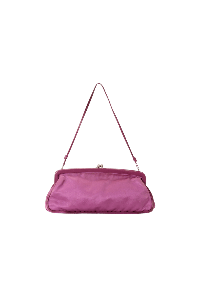 RASO SATIN CLUTCH