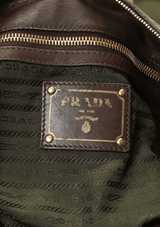 ROVERE NYLON JACQUARD LOGO BAG