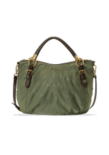 ROVERE NYLON JACQUARD LOGO BAG